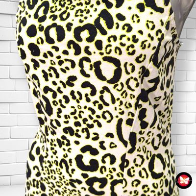 **HOY** Vestido de tirantes animal print neón PRIMARK Talla 36