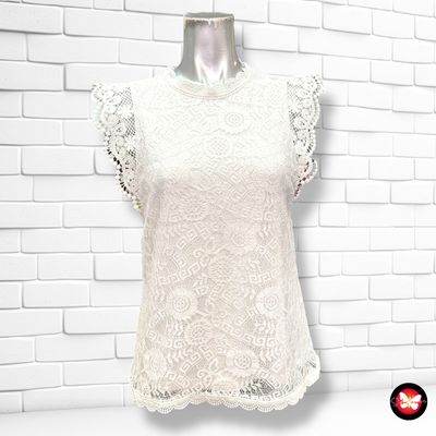 **HOY** Blusa de encaje PIECES Talla S