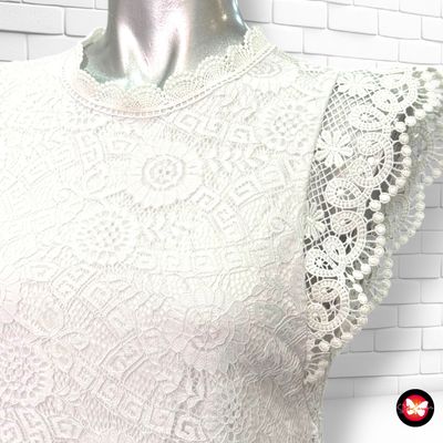 **HOY** Blusa de encaje PIECES Talla S