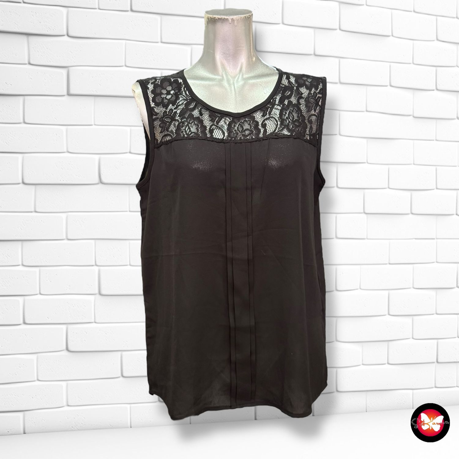 **HOY** Blusa de encaje Talla M