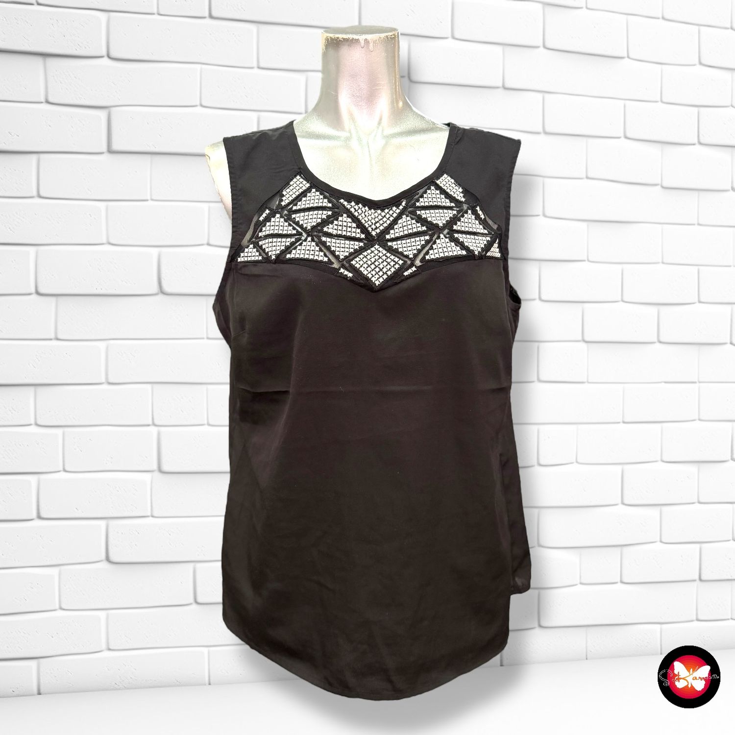 **HOY** Blusa con bordados VERO MODA Talla L