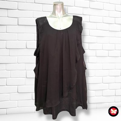 **HOY** Blusa con volantes  C&amp;A Talla 56/58