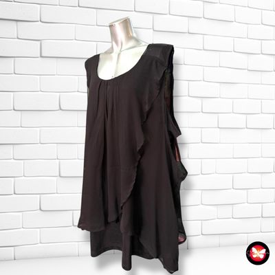 **HOY** Blusa con volantes  C&amp;A Talla 56/58