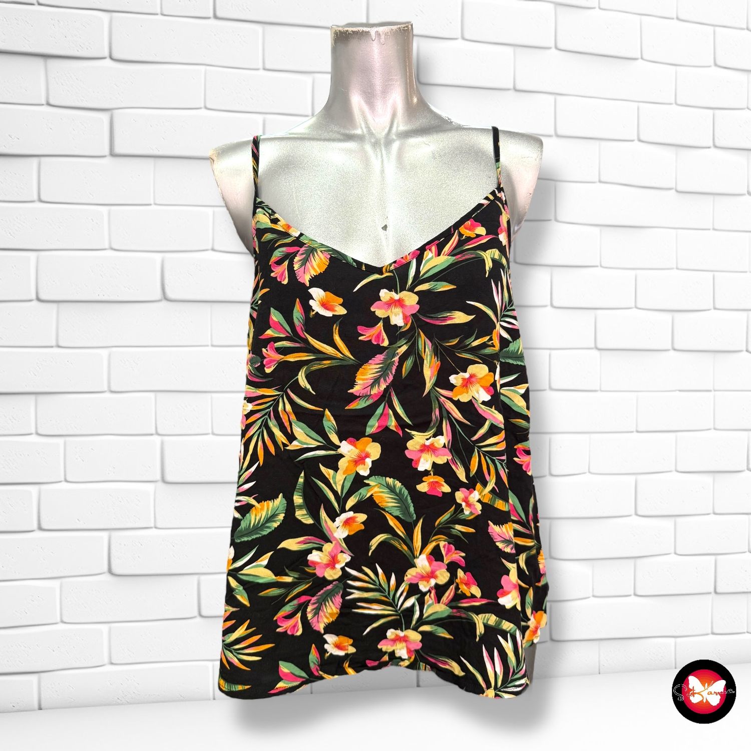 **HOY** Blusa de tirantes con estampado ONLY Talla 40