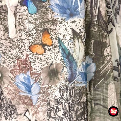 **HOY** Blusa con estampado Talla XL