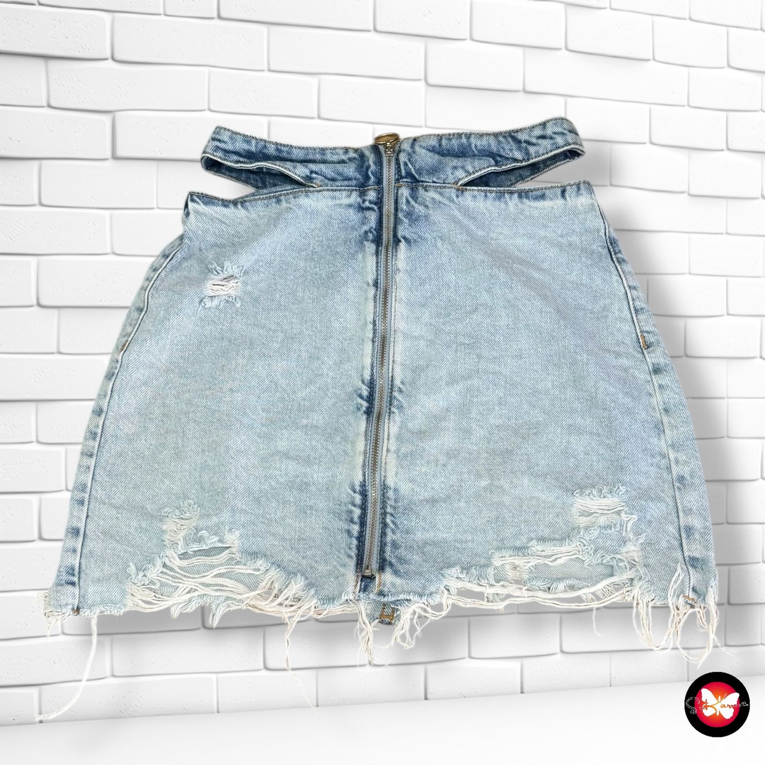 **HOY** Falda vaquera BERSHKA Talla S