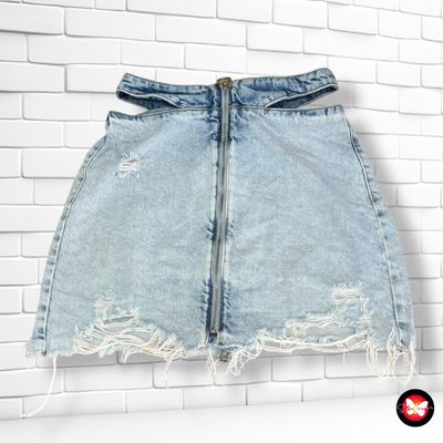 **HOY** Falda vaquera BERSHKA Talla S