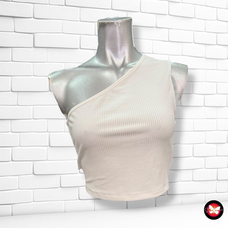 **HOY** Blusa cropped con espalda abierta SHEIN Talla S