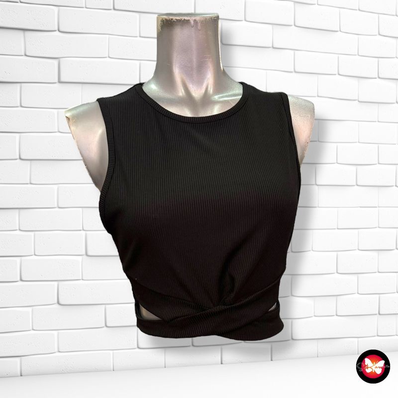 **HOY** Blusa cropped cut-out SHEIN Talla S