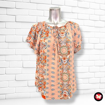 **HOY** Blusa con estampado SHEIN Talla L