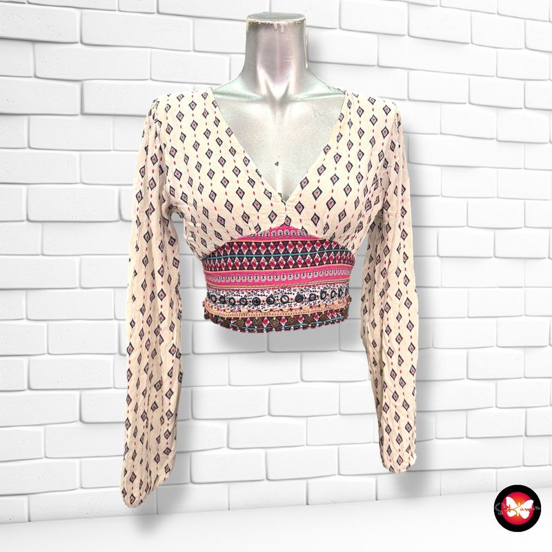 **HOY** Blusa cropped MY JEWELLERY Talla XS