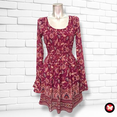 **HOY** Vestido de mangas larga de gasa HOLLISTER Talla S