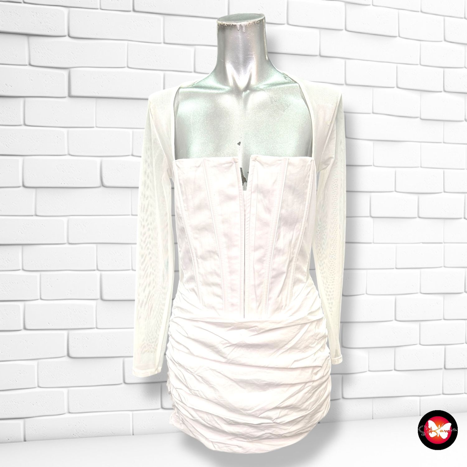 **HOY** Vestido con corsé BERSHKA Talla M