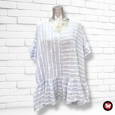 **HOY** MAXI Blusa tipo lino Talla Única Grande
