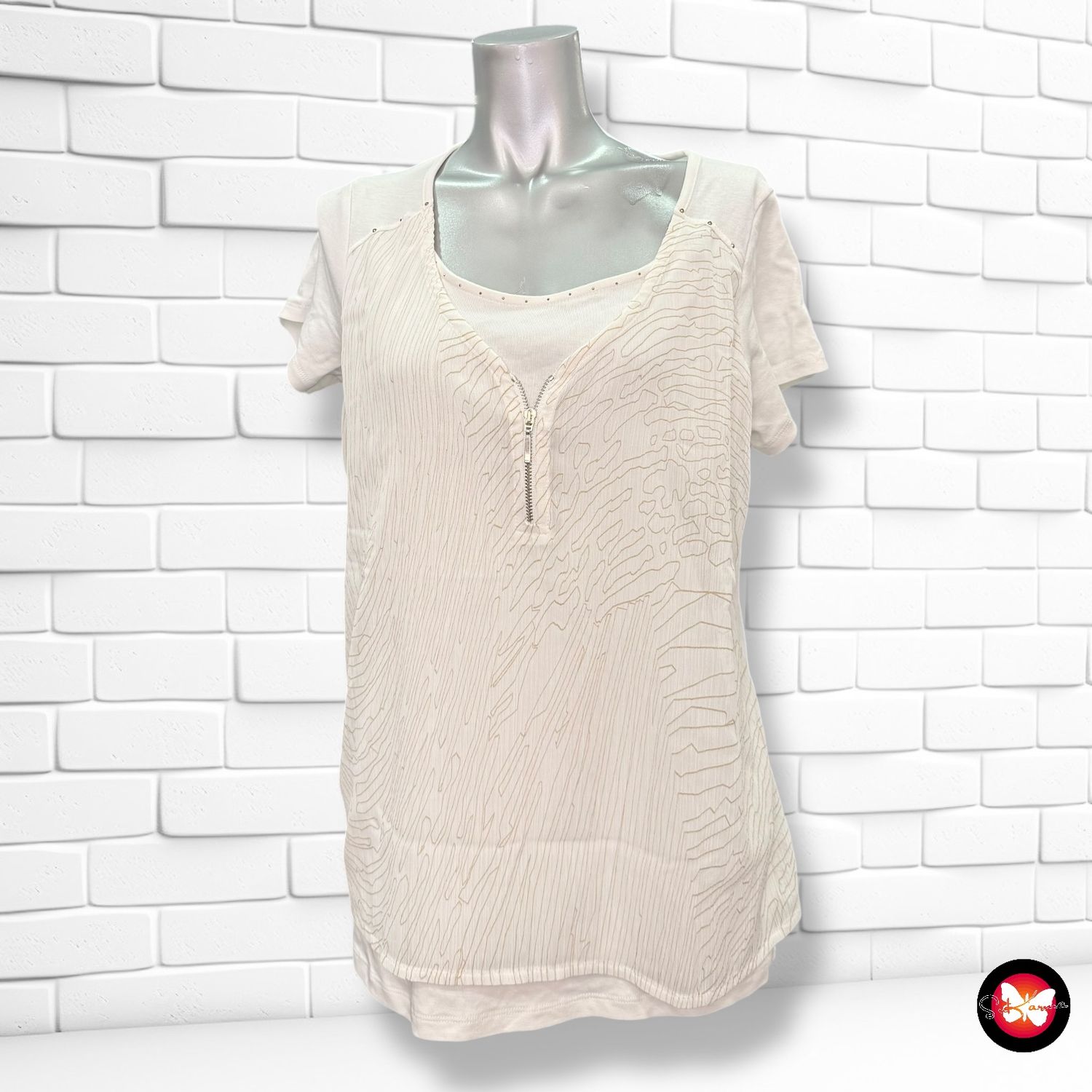 Blusa de manga corta KALISSON Talla L