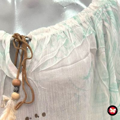 **HOY** Blusa tipo túnica Talla Única Grande