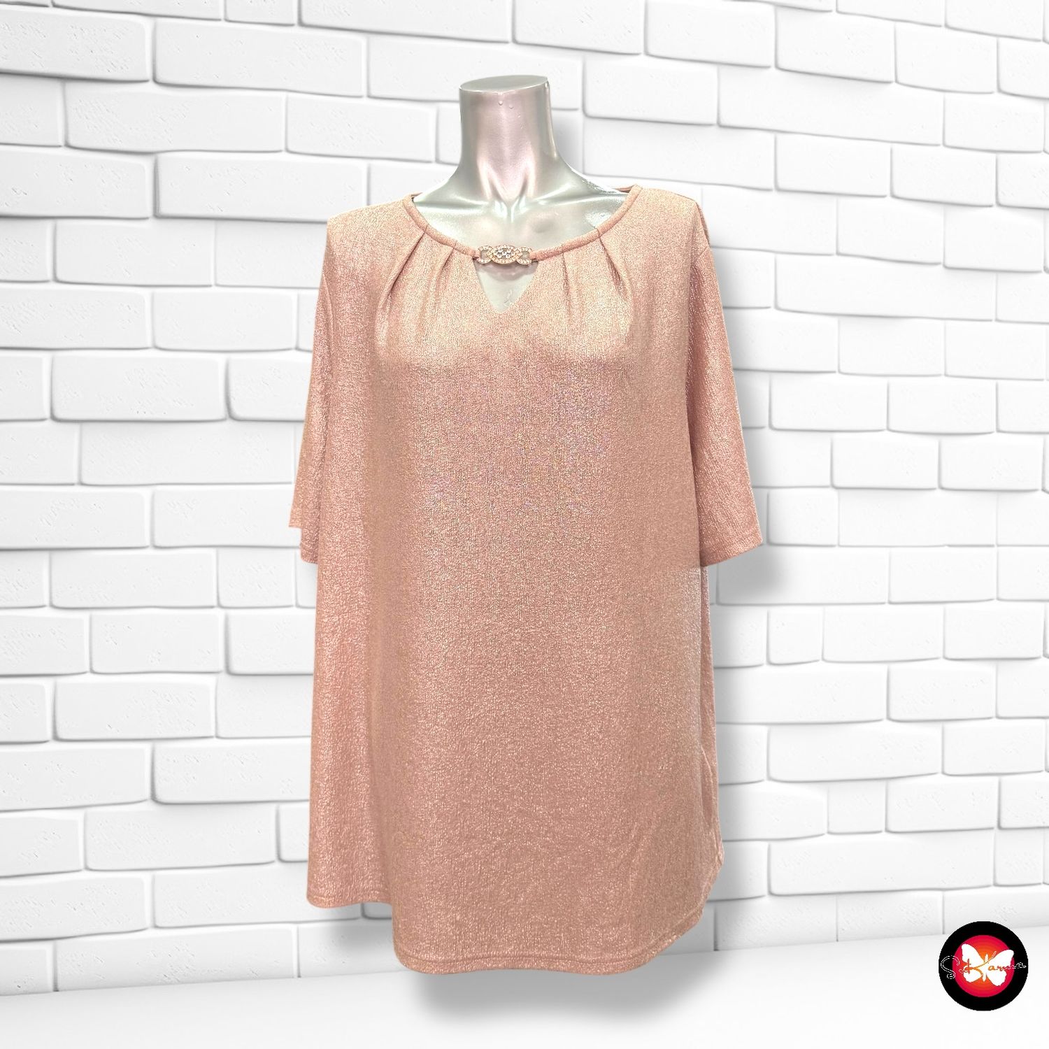 Blusa de noche con brillo JULIPA Talla 46 (grande)
