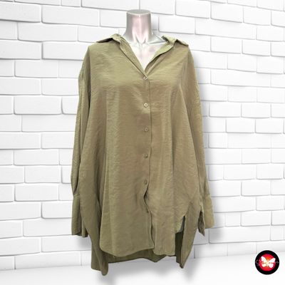 **HOY** Maxi Camisa de manga larga ZARA Talla XS (muy grande)