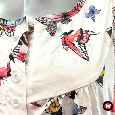 **HOY** Camiseta sin mangas &quot;MARIPOSAS&quot; Talla L