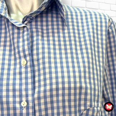 **HOY** Camisa de manga larga de cuadritos ROBERT FRIEDMAN Talla M