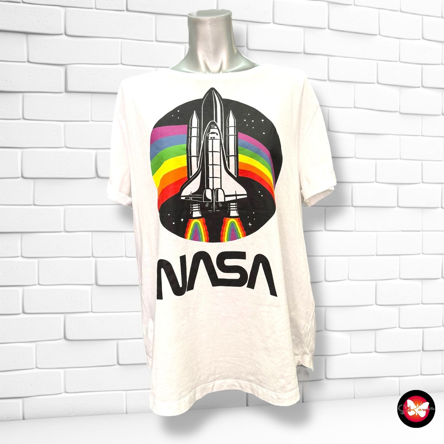 **HOY** Camiseta de manga corta &quot;NASA&quot; Talla XL