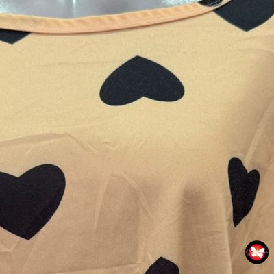 **HOY** Camiseta de manga corta &quot;CORAZONES&quot; Talla 3XL