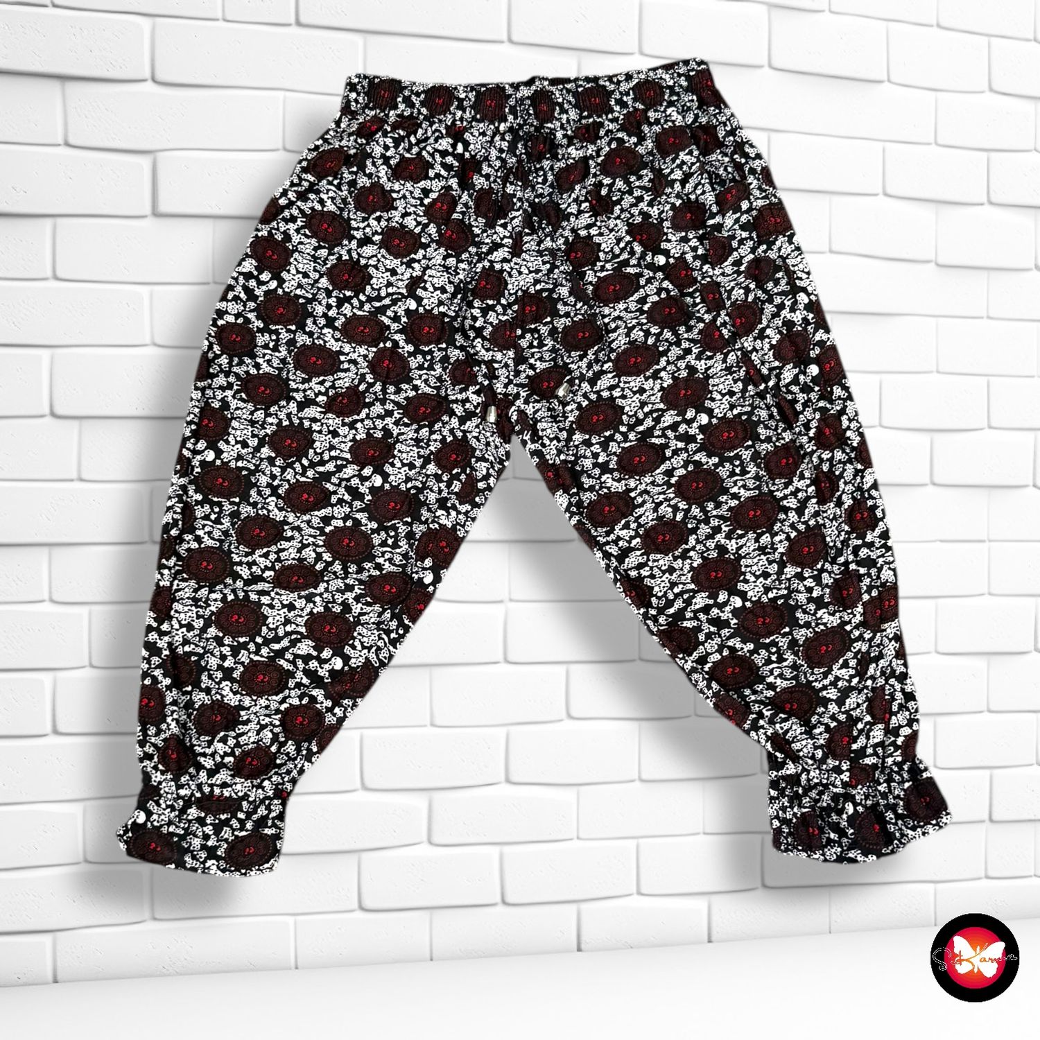 **HOY** Pantalón sueltito pirata Talla M/L