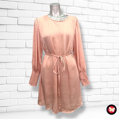 **HOY** Vestido satinado de manga larga H&amp;M MAMÁ Talla S