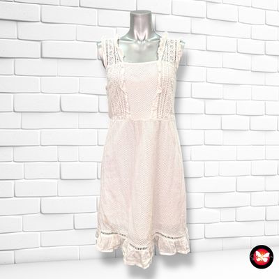 **HOY** Vestido tipo ganchillo MANGO Talla S