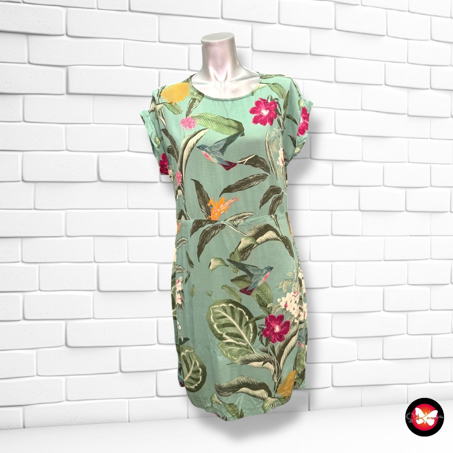 **HOY** Vestido de flores sin mangas VERO MODA Talla XS