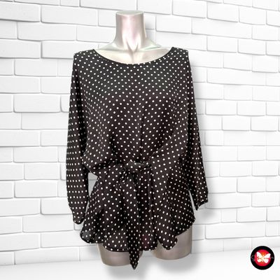 **HOY** Blusa de media manga de lunares satinada PROMISS Talla 42
