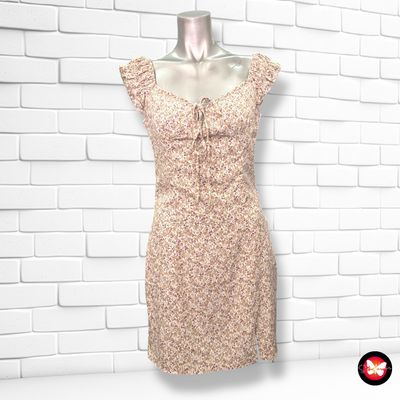 **HOY** Vestido escote barco de florecitas SHEIN Talla S