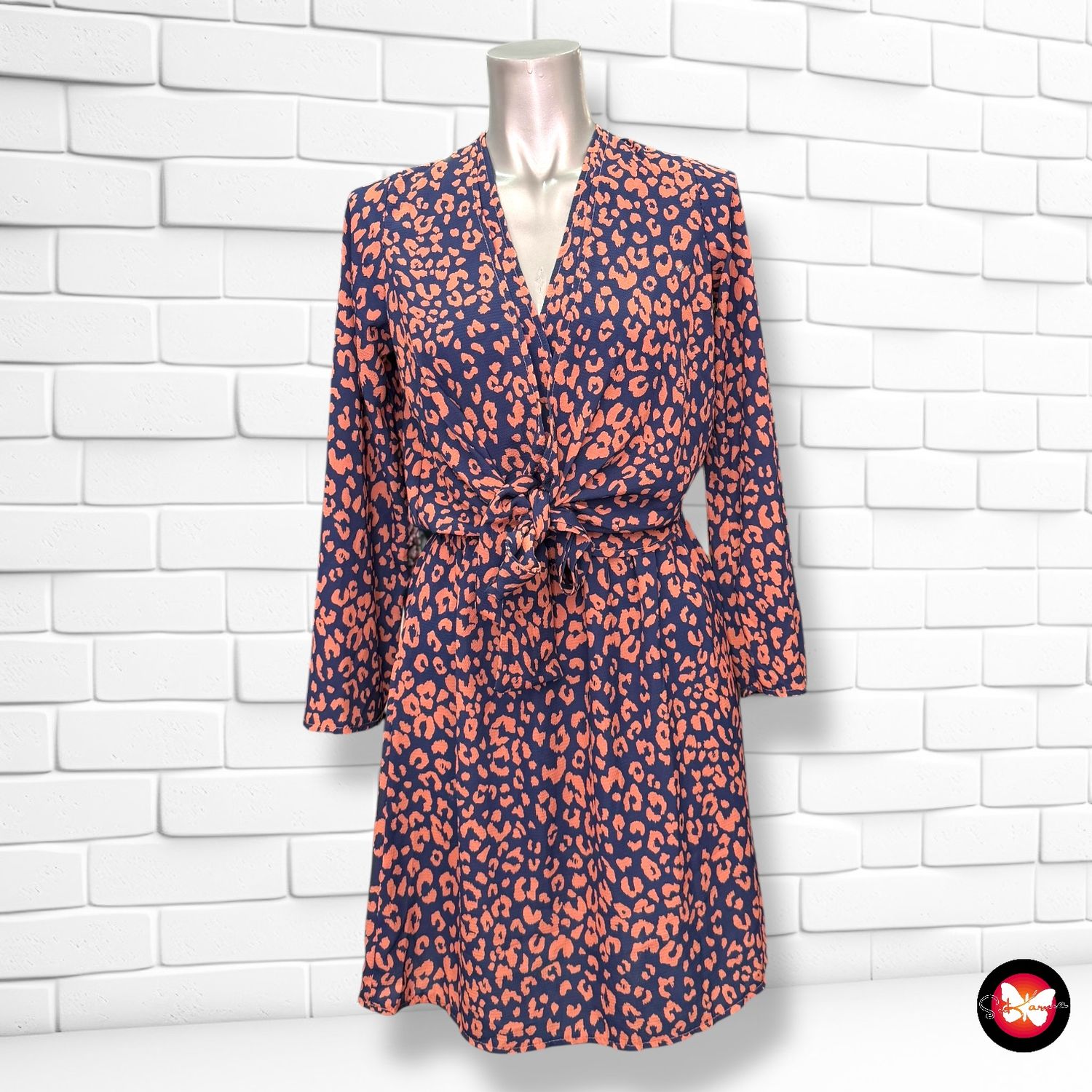 **HOY** Vestido animal print BOOHOO Talla 36 (8UK)