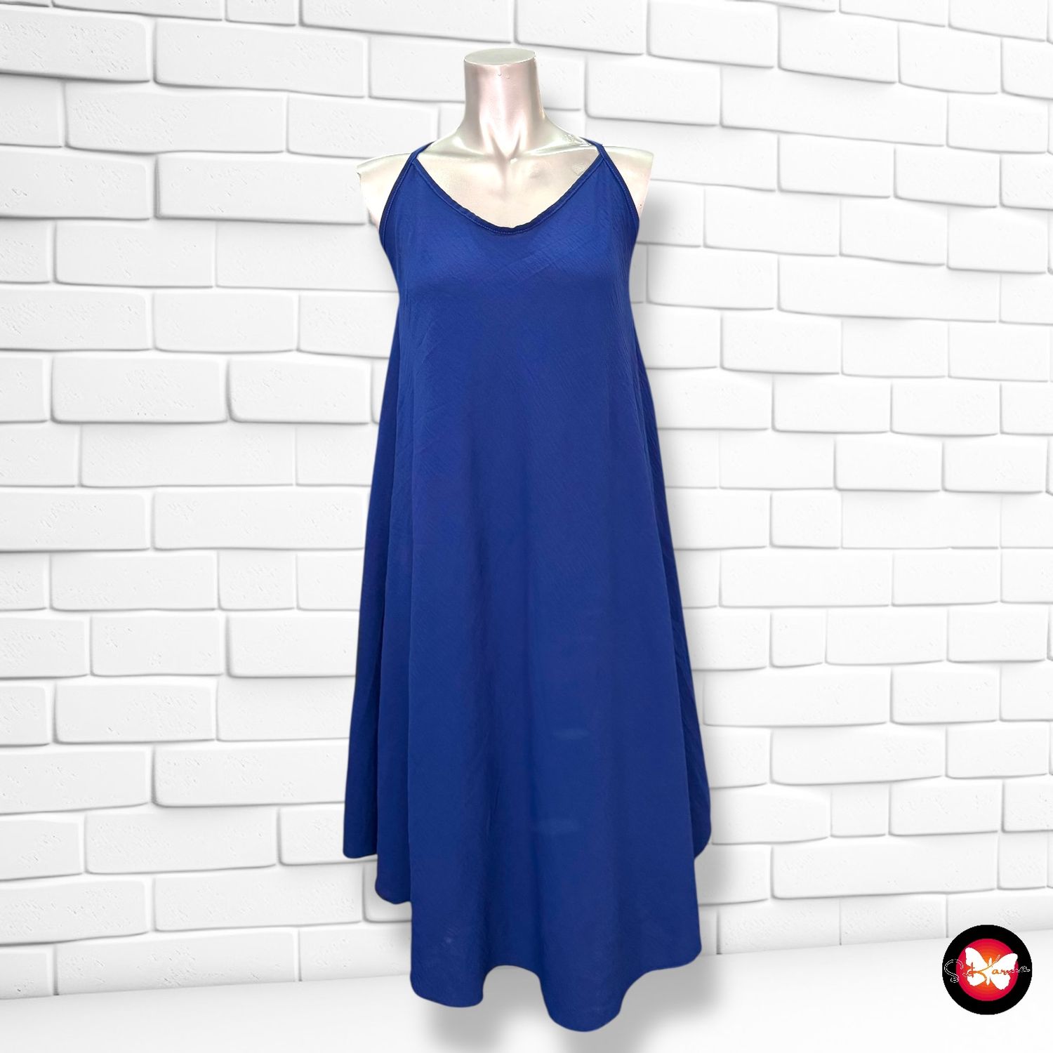 **HOY** Vestido de tirantes básico Talla Única Grande