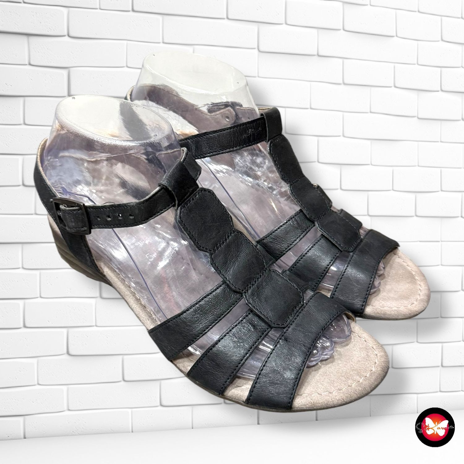 **HOY** Sandalias de piel GABOR T38 (5UK)
