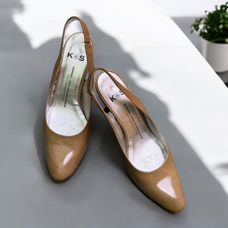Sandalias de charol KENEL UND SCHMENGER T35,5