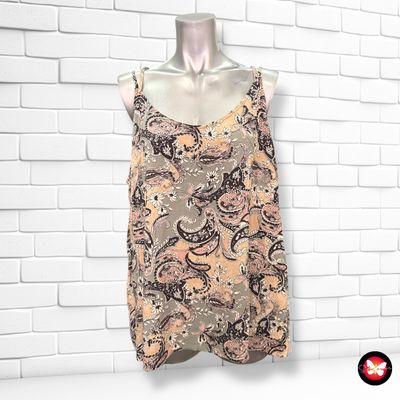 **HOY** Blusa de tirantes estampada Talla XL
