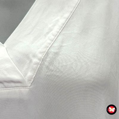 **HOY** Blusa blanca de manga corta básica GERRY WEBER Talla L/XL