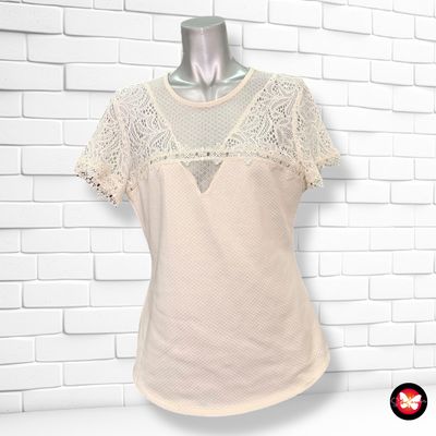 **HOY** Blusa con encaje H&amp;M Talla M