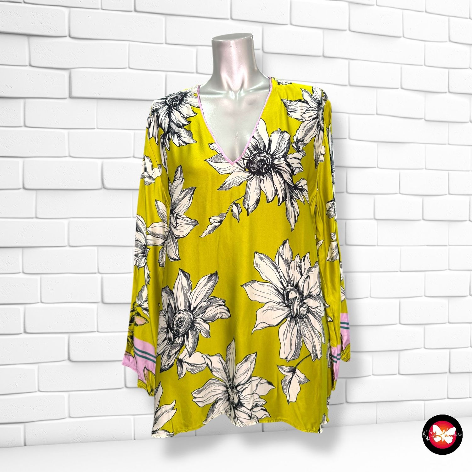 Blusa satinada ZARA HOME Talla M/L