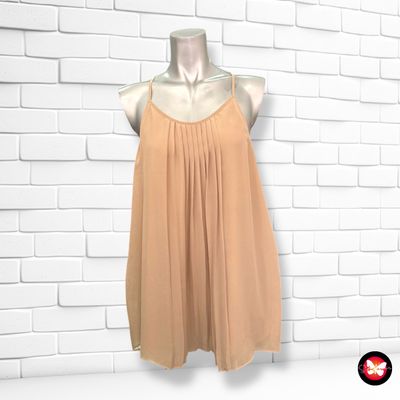 **HOY** Blusa de tirantes plisada Talla L/XL
