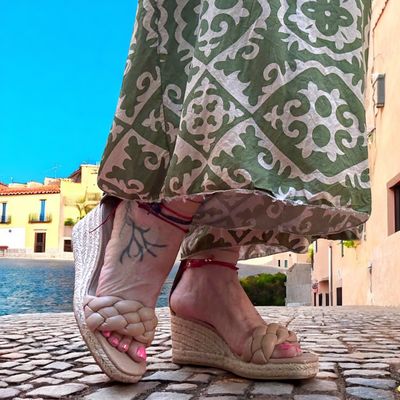 Sandalias de cuña H&amp;M T39