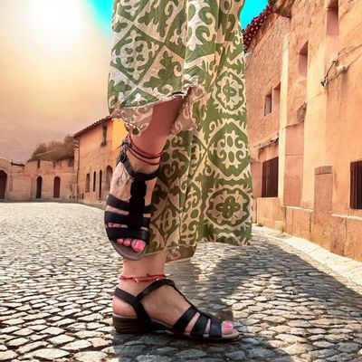 Sandalias de piel GABOR T38 (5UK)