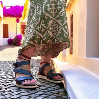 Sandalias de piel T39