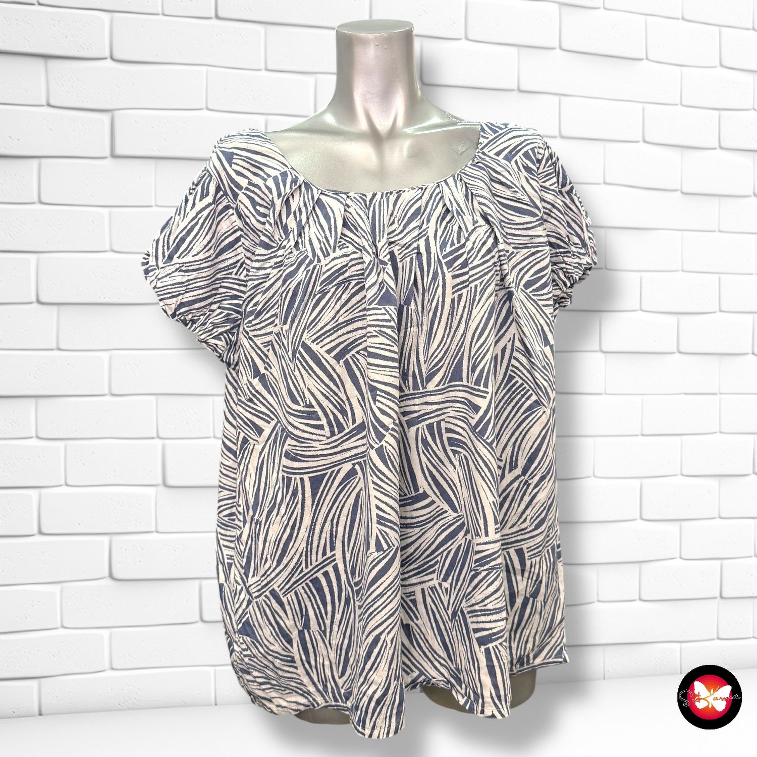 **HOY** Blusa de manga corta PAPAYA Talla 48 (20UK)
