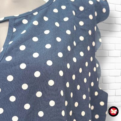 **HOY** Blusa sin mangas con lunares SHEIN CURVE Talla 0XL