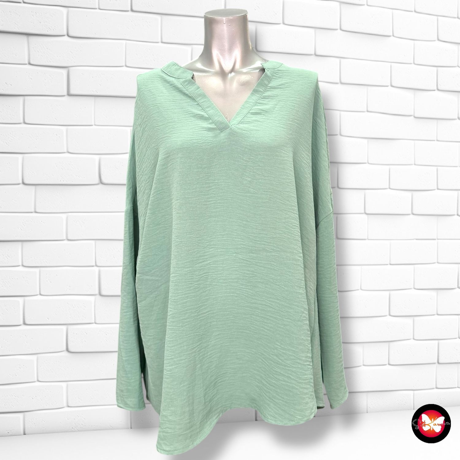 **HOY** Blusa básica SHEIN CURVE Talla 1XL (grande)