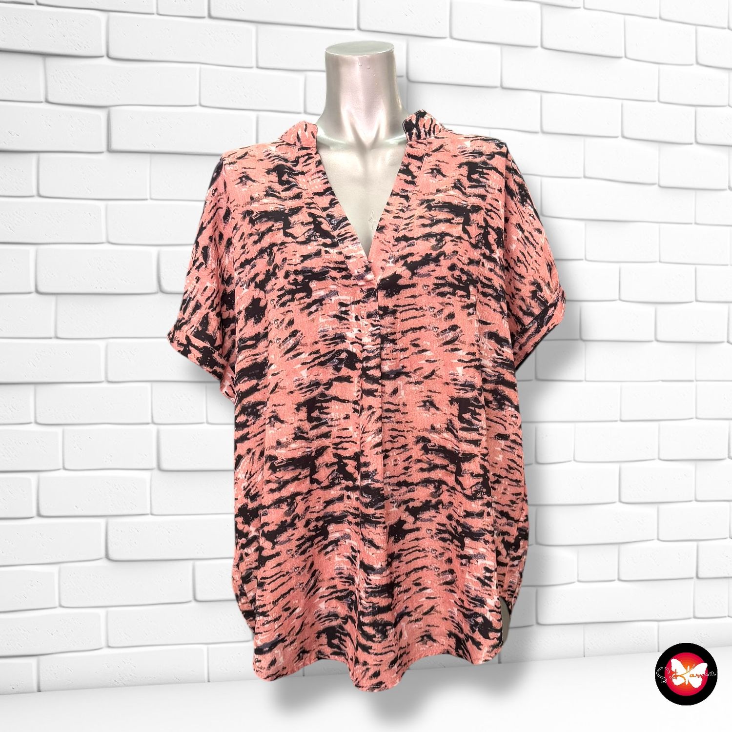 **HOY** Blusa de manga corta Talla XL (grande)