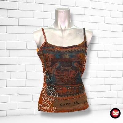 **HOY** Blusa de tirantes SAVE THE QUEEN! Talla L (pequeña)