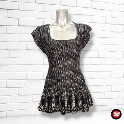 **HOY** Blusa sin mangas plisada CLAUDIA C. Talla L